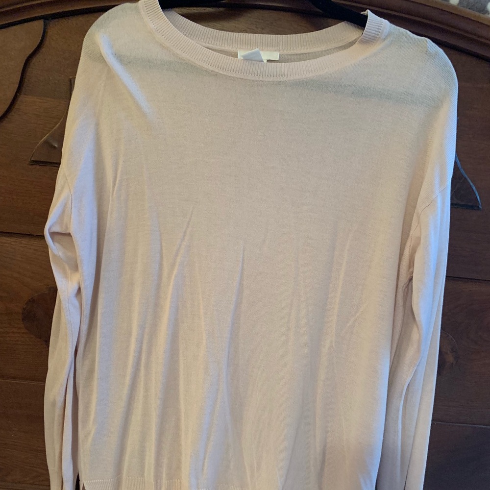 Blush long sweater